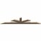 Ekena Millwork Richland Smooth Timber Gable Bracket, Douglas Fir, 108"W x 22"H x 3 1/2"D x 5 1/2"F, 5/12 Pitch GBW108X22X0406RIC00SDF - alternate 3